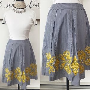 INC International Concepts Embroidered Skirt